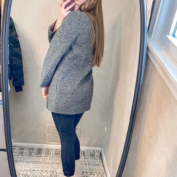 Theory Clairene Reversible Double Faced Wool Jacket - Picture 2 of 11